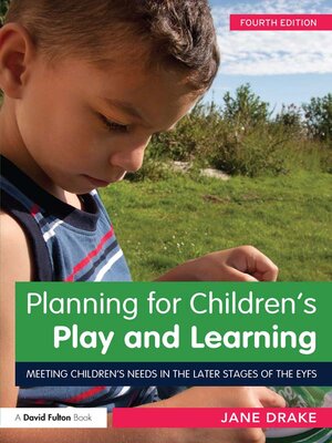 cover image of Planning for Children's Play and Learning